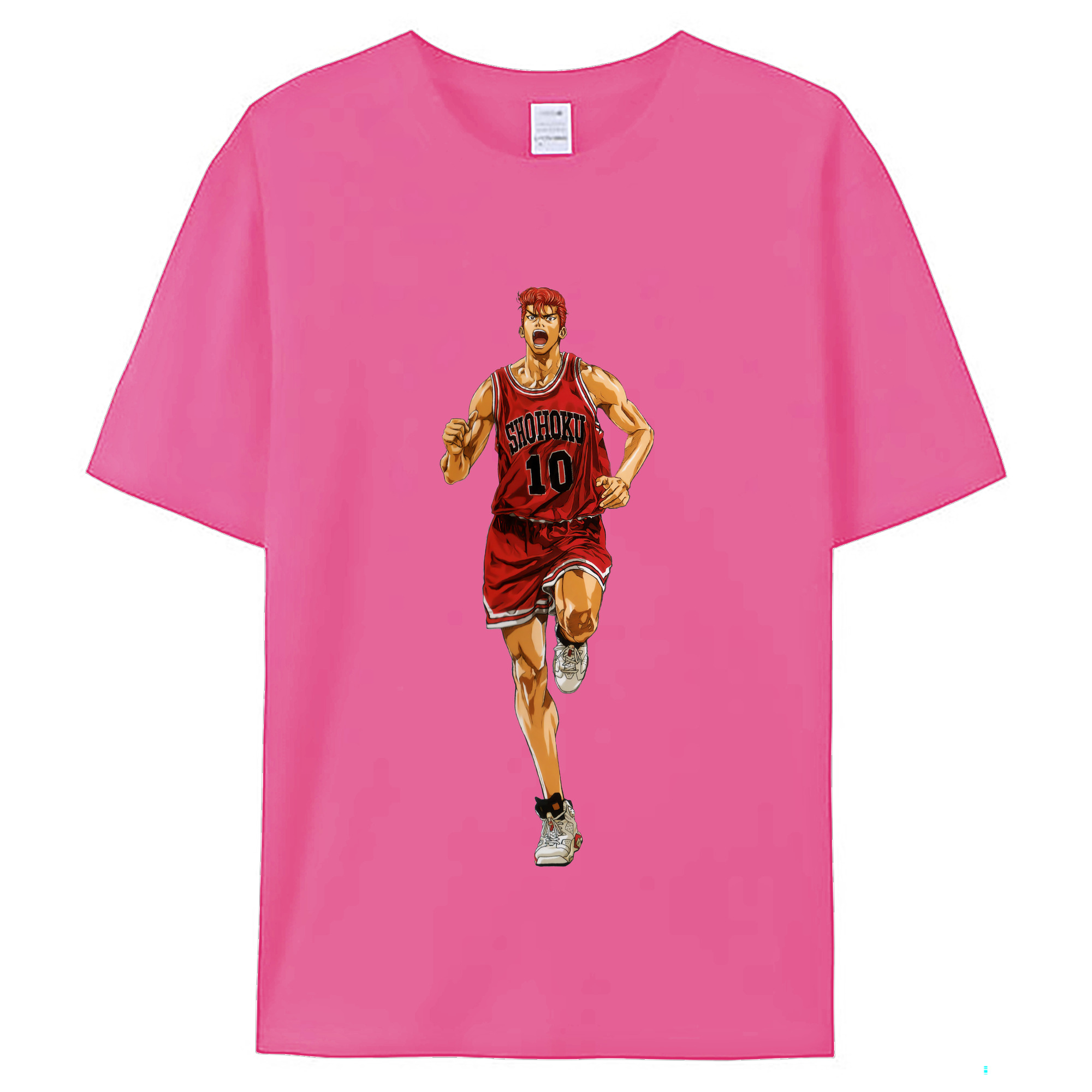 （画像用） SLAM DUNK／スラムダンク レディースカジュアルプリントTシャツ（綿100％）
